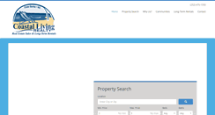 Desktop Screenshot of coastallivingobx.com